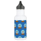 Schneeglobe mit Schneemann und Pine Tree Edelstahlflasche (Rechts)