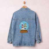 Schneeglobe mit Schneemann und Pine Tree Jeansjacke (Hangar)