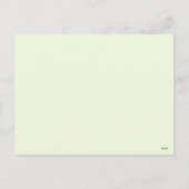 Schneeglobe-Postkarten Feiertagspostkarte (Rückseite)