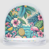 Schneeglobe tropisch schneekugeln (Rückseite)