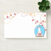 Schneeglobe Weihnachtsgebäck Post-it Klebezettel (Büro)