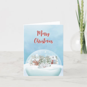Schneeglobe Winterwunderland Weihnachten