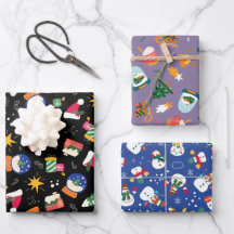 Schneegloben und Schneemänner Set von 3