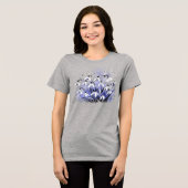 Schneeglöckchen Fee Tri-Blend Shirt (Vorderseite voll)