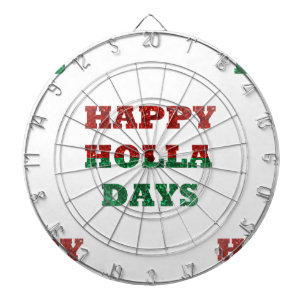 Schneeglöckchen frohe Hollatage Dartscheibe