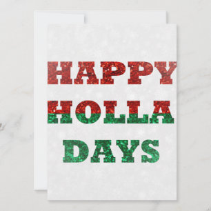 Schneeglöckchen frohe Weihnachtstage Feiertagskarte