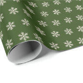 Schneeglöckchen Grün Geschenkpapier (Rolleneckpunkt)