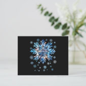 Schneeglöckchen-Kostüm Winter Weihnachten passend (Stehend Vorderseite)