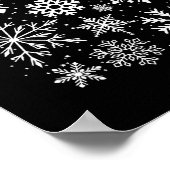Schneeglöckchen-Kostüm Winter Weihnachten passend Poster (Ecke)