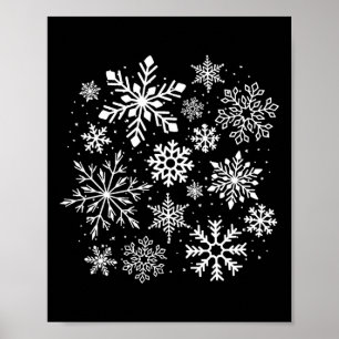 Schneeglöckchen-Kostüm Winter Weihnachten passend  Poster