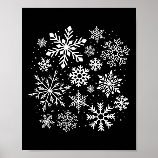 Schneeglöckchen-Kostüm Winter Weihnachten passend Poster (Vorne)