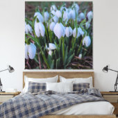 Schneeglöckchen leinwanddruck (Insitu (Schlafzimmer))