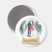 Schneeglocke-Magnet Magnet (Vorderseite/Rückseite)