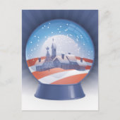 Schneeglocke Postkarte (Vorderseite)