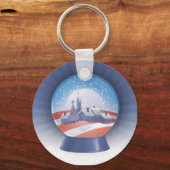 Schneeglocke Schlüsselanhänger (Vorderseite)