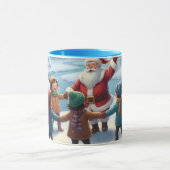 Schneeglück-Winter Freunde-Abenteuer Tasse (Zentrum)