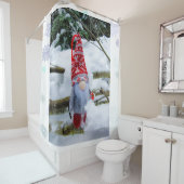 Schneegnome 04 duschvorhang (Beispiel)