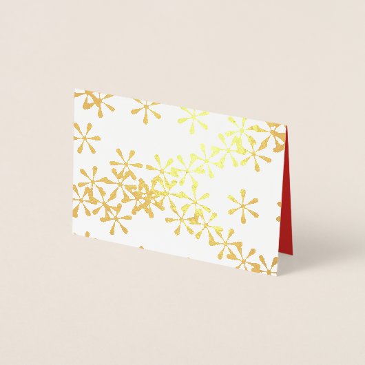 Schneegoladenjargon Folienkarte (Vorderseite)