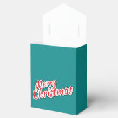 Schneegolle mit dem Weihnachtsklaus Geschenkschachtel (Geöffnet)