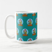 Schneegolle mit dem Weihnachtsklaus Kaffeetasse (Links)