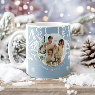 Schneegothische Winter-Weihnachtsmementos Kaffeetasse