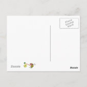 Schneehändler Postkarte (Rückseite)