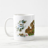 Schneehäschen Kaffeetasse (Links)