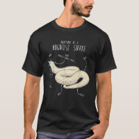 Schneehognose-Schlange Anatomie Lustig Süße Hausti