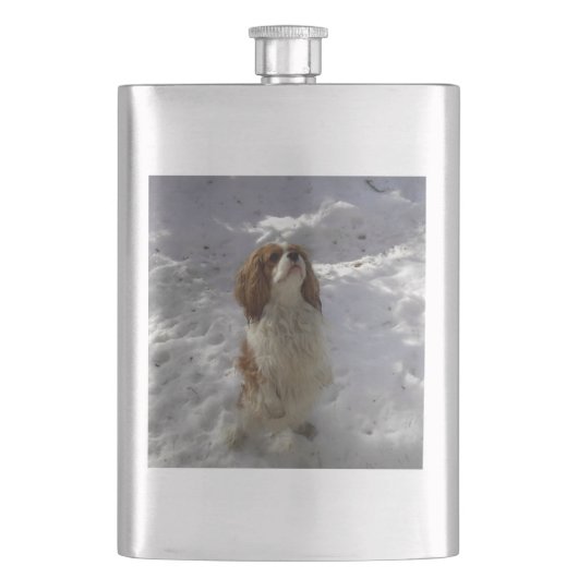 SchneeHöhle Flachmann (Vorderseite)