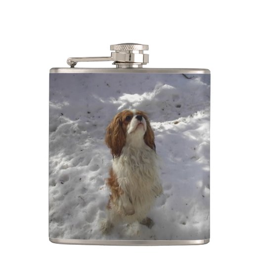 SchneeHöhle Flachmann (Vorderseite)