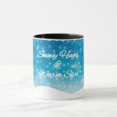 Schneehugs & warme Schlucke Tasse (Zentrum)