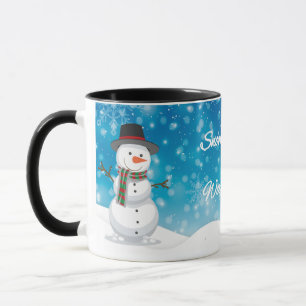 Schneehugs & warme Schlucke Tasse