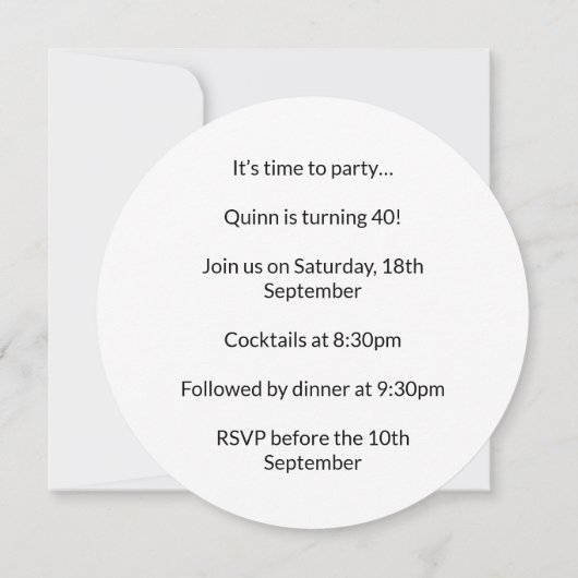 Schneehuhn Dreamcatcher Grün und Aquamarin blaue B Einladung (Rückseite)