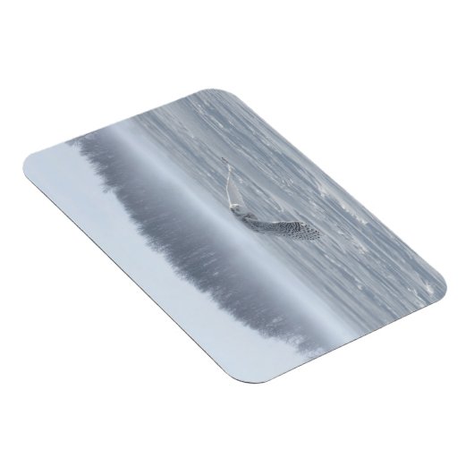 Schneehühner fliegen im Winter Magnet (Rechte Seite)