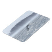 Schneehühner fliegen im Winter Magnet (Linke Seite)