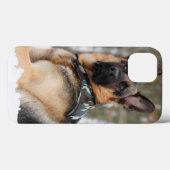 Schneehund Case-Mate iPhone Hülle (Rückseite (Horizontal))