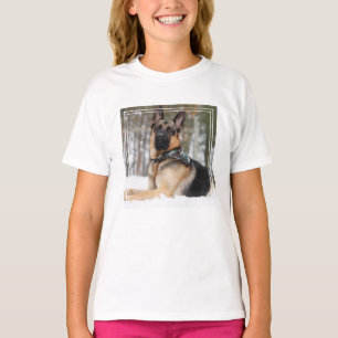Schneehund T-Shirt