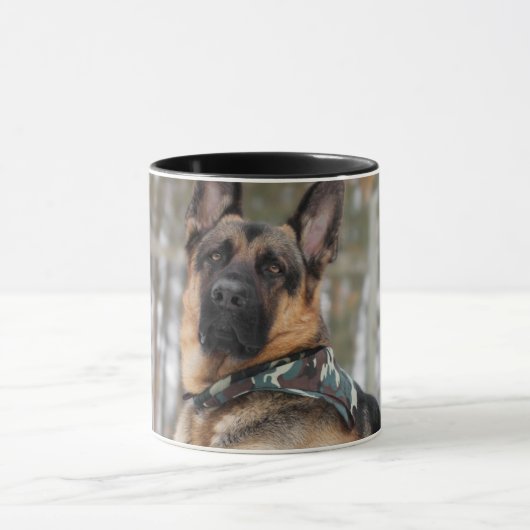 Schneehund Tasse (Zentrum)