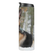 Schneehund Thermosbecher (Nach rechts gedreht)