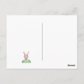 Schneehundkarte Postkarte (Rückseite)