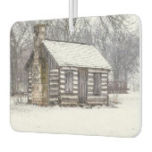 Schneehütte Autolufterfrischer (Links)