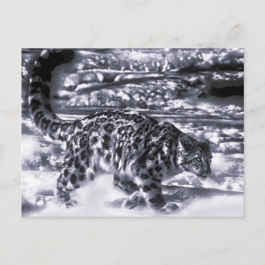 Schneejäger 3 postkarte (Vorderseite)