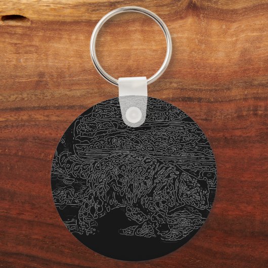 Schneejäger 6 schlüsselanhänger (Vorderseite)