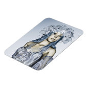 Schneejungfrau Magnet (Linke Seite)