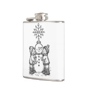 Schneejungs Flachmann (Links)