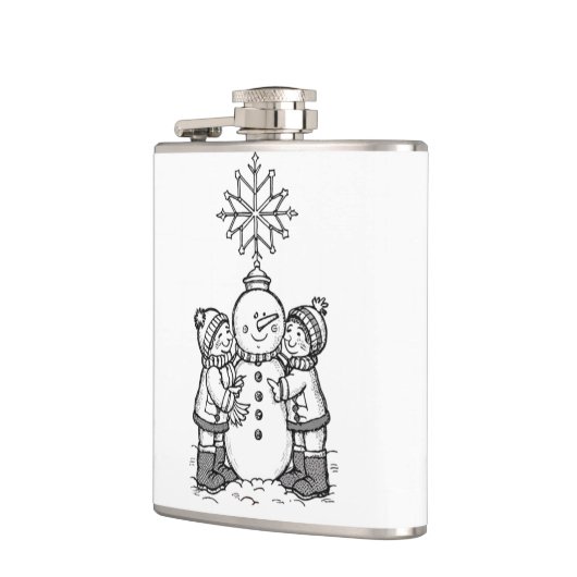 Schneejungs Flachmann (Links)