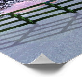 Schneekabine Poster (Ecke)