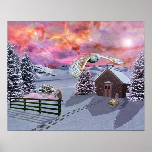 Schneekabine Poster (Vorne)