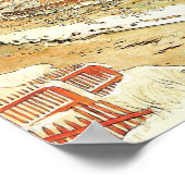 Schneekanal Poster (Ecke)