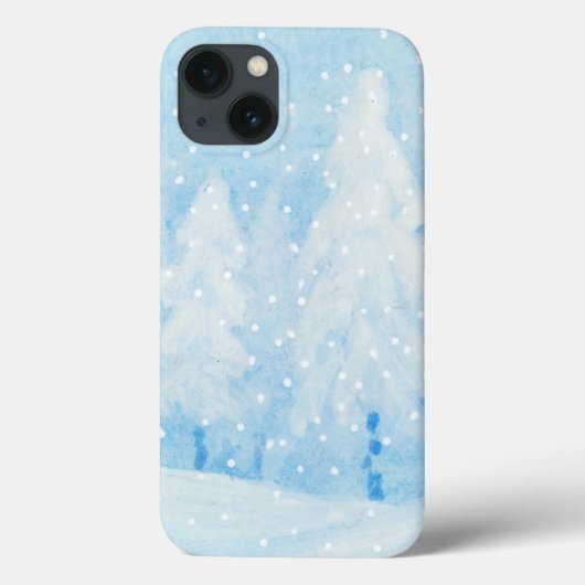 Schneekaninchen Case-Mate iPhone Hülle (Rückseite)